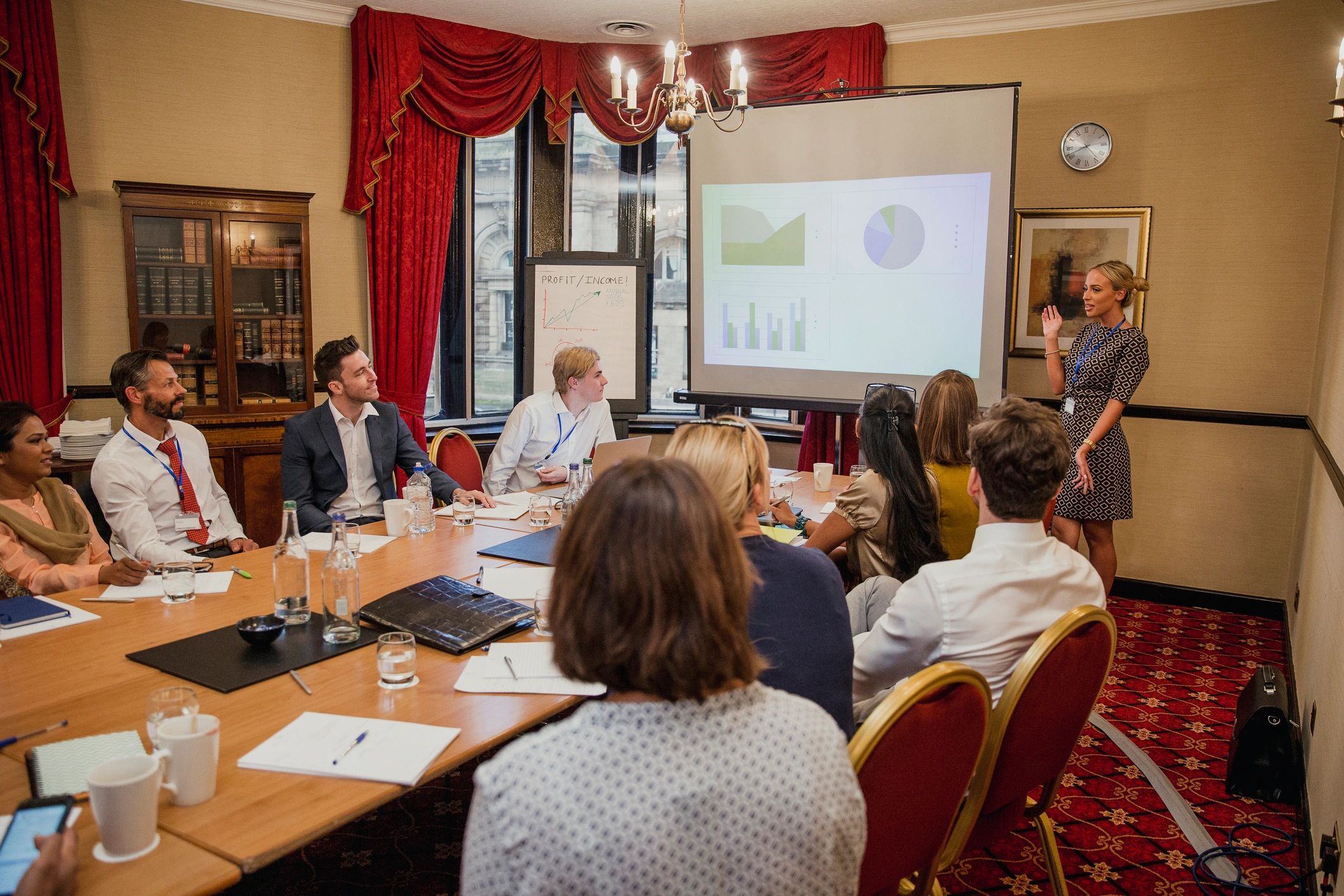 Workshop presentation to a group